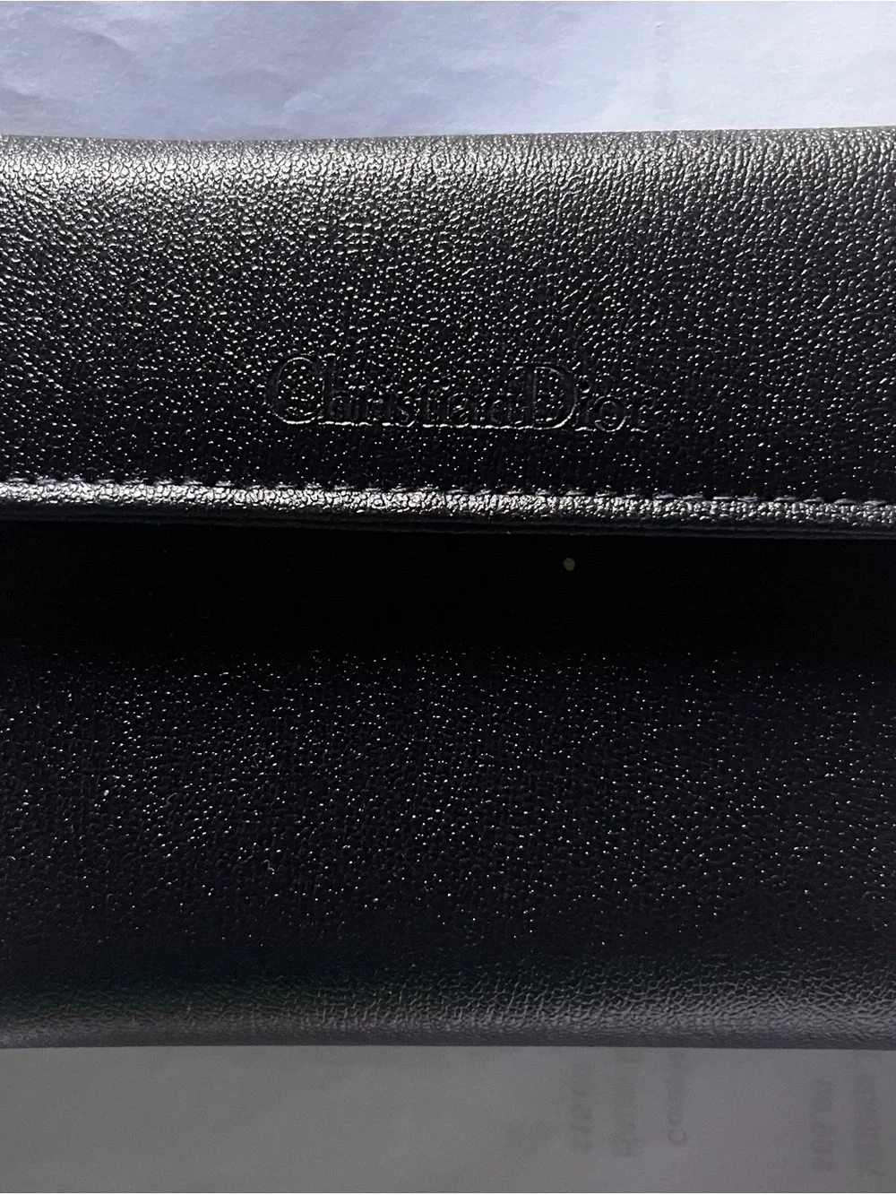 Dior agenda Dark Blue Leather planner  Christian Dior address book